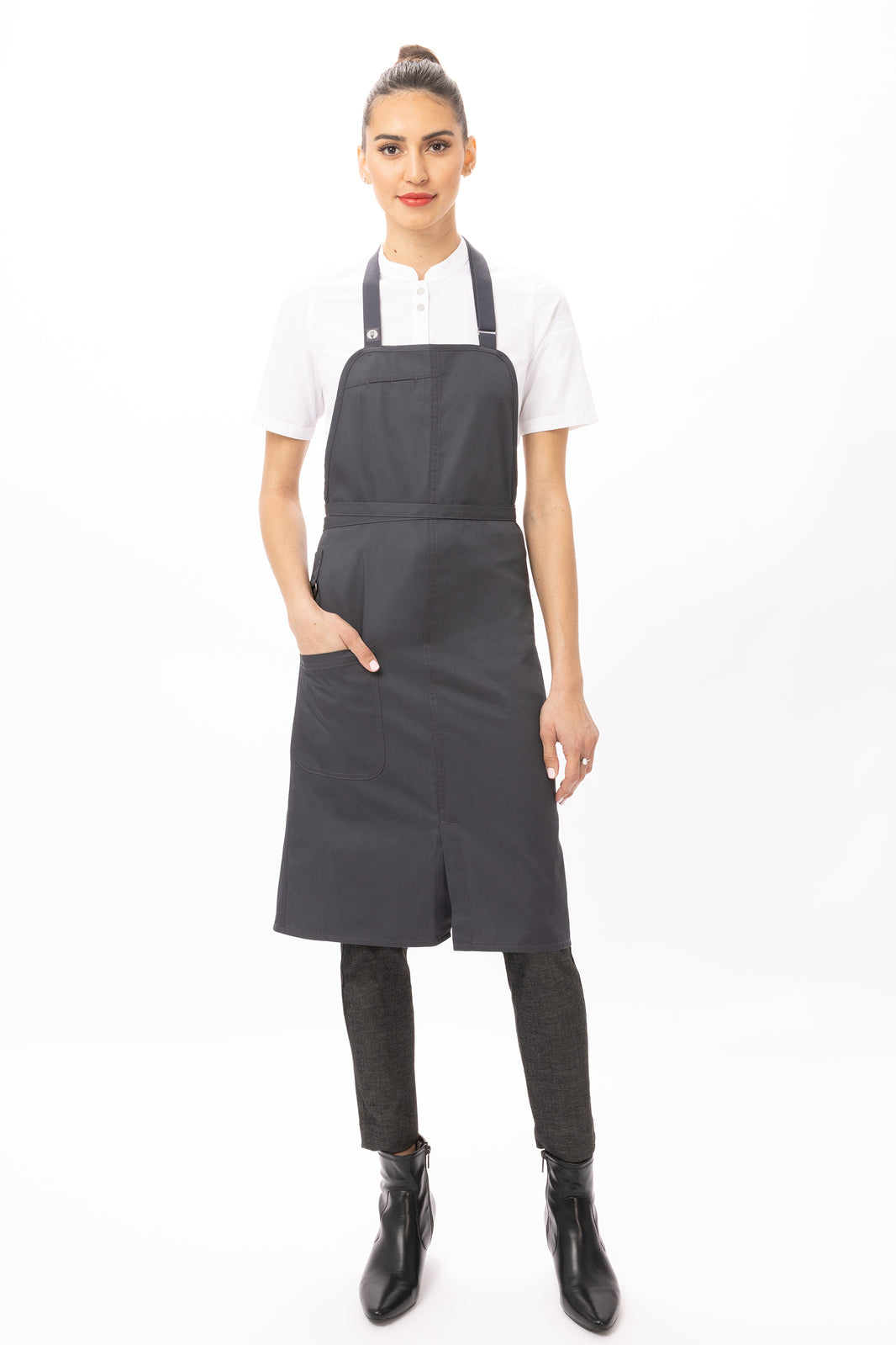 Chef Works Brio Bib Apron (ABN05)