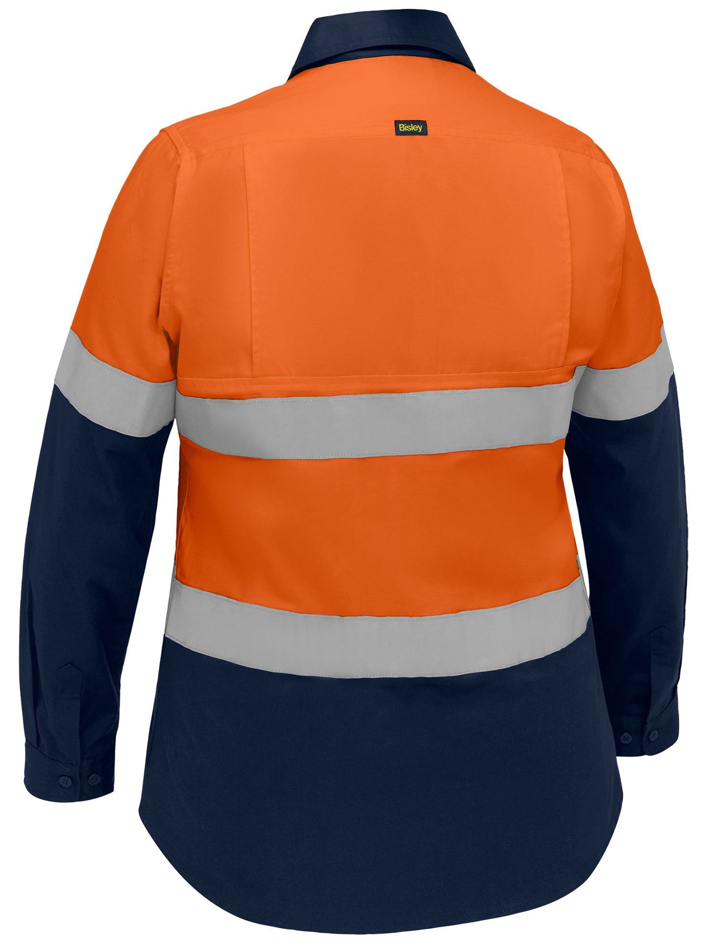 Bisley Industrial Women's Taped Hi Vis Cool Lightweight Vented Shirt (BL6390T)