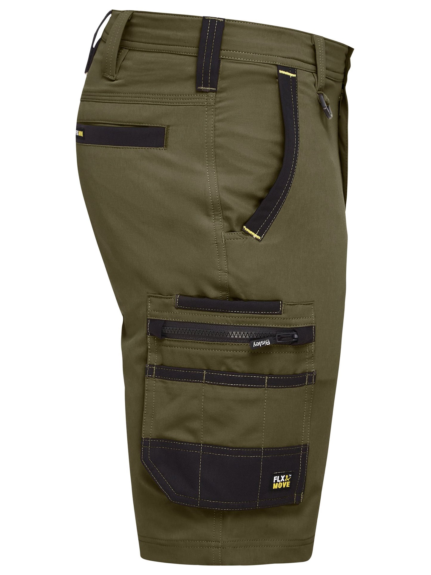 Bisley Flx & Move 4-Way Stretch Zip Cargo Short (BSHC1332)