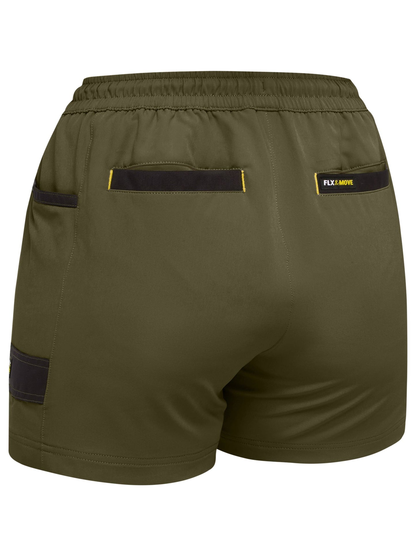 Bisley Women's Flx & Move™ 4-way Stretch Elastic Waist Short (BSHL1331)