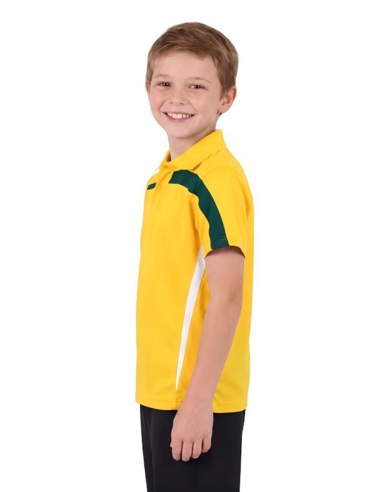Be Seen Kids Micromesh Polo Shirt (BSP2014K)
