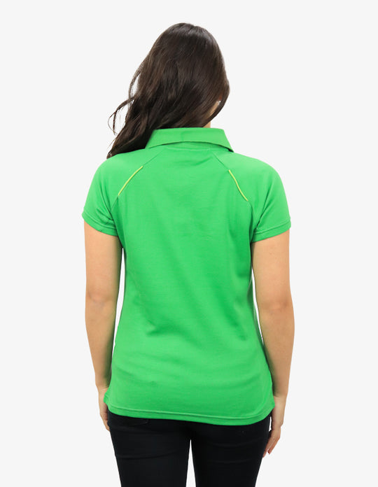 Be Seen Ladies Polo Shirt With Contrast Piping (BSP36L)