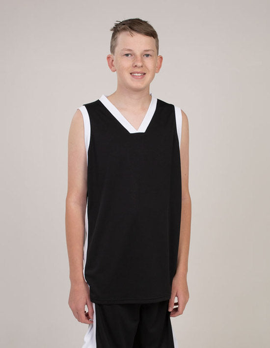 Be Seen Kids Basketball Singlet (BSS2070K)