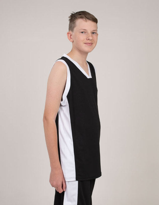 Be Seen Kids Basketball Singlet (BSS2070K)