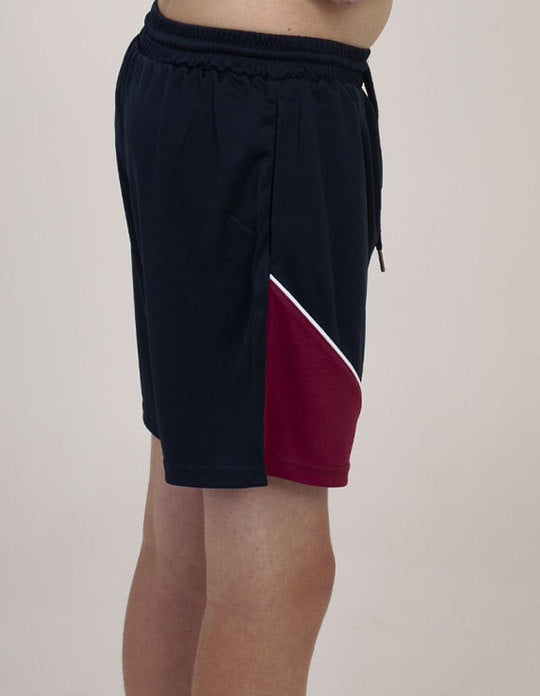Be Seen Kids elastic waist shorts with drawstring and 2 side pockets (BSSH2055K)