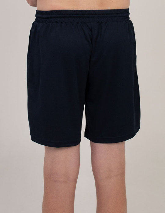 Be Seen Kids elastic waist shorts with drawstring and 2 side pockets (BSSH2055K)