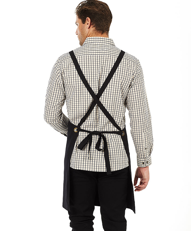 Identitee Brooklyn Canvas Bib Apron (A16)