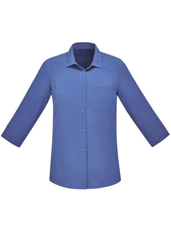 Biz Collection Womens Florence 3/4 Sleeve Shirt - (CS951LT)-Clearance