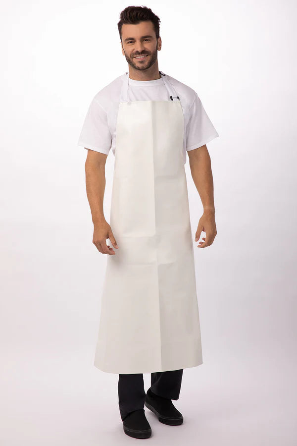 Chef Works Long PVC Bib Apron (CWPVL)