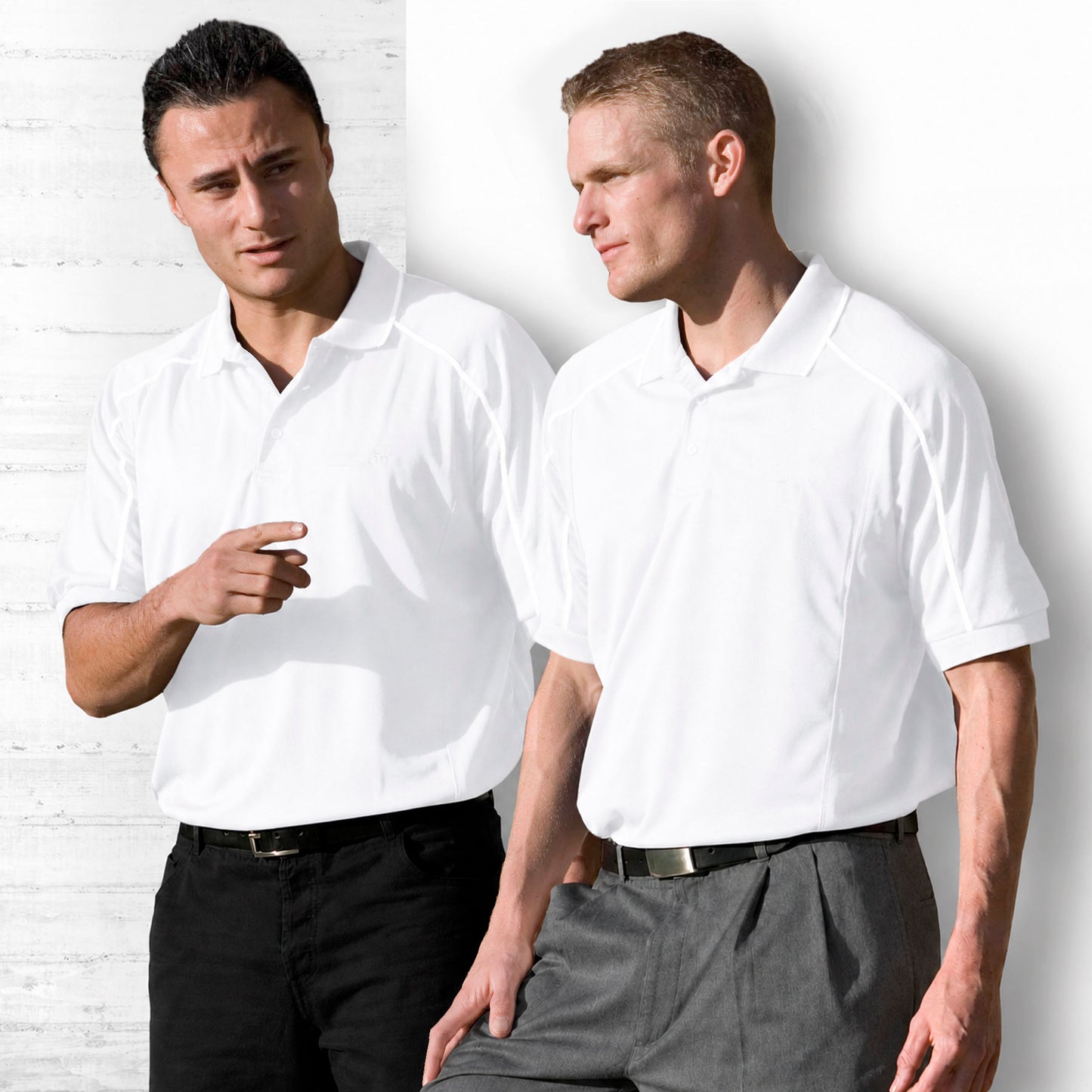 Gear For Life Men's Dri Gear Eyelet Polo (DGEP)