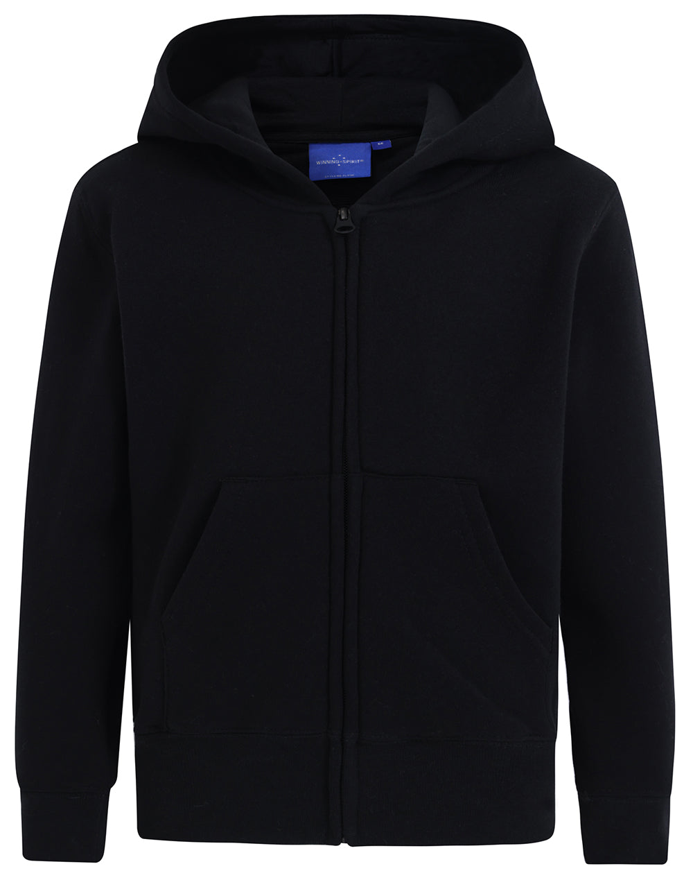 Winning Spirit Kids' Double Bay Full Zip Fleecy Hoodie (FL03K)