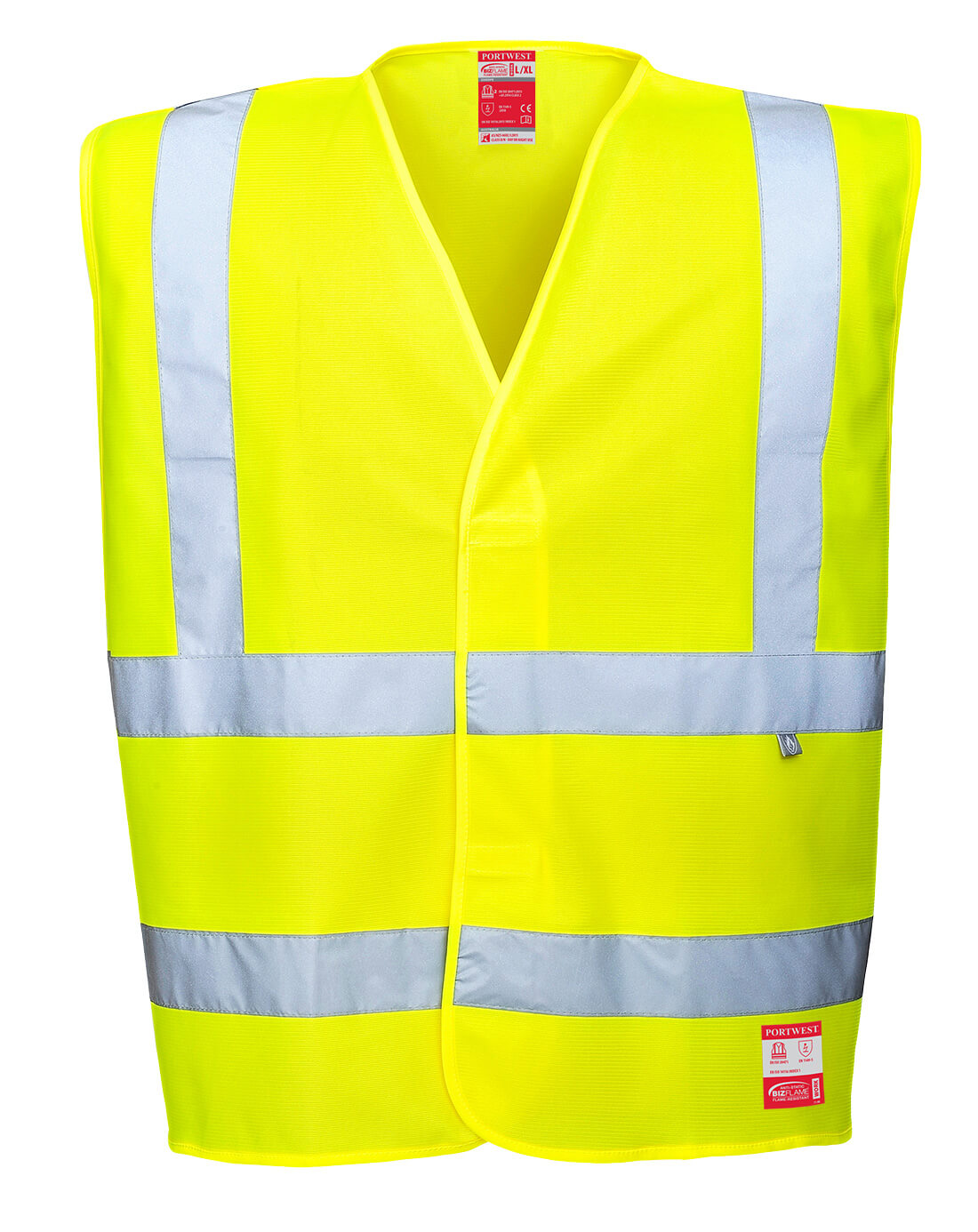 Portwest Hi-Vis Anti Static Vest - Flame Resistant (FR71)
