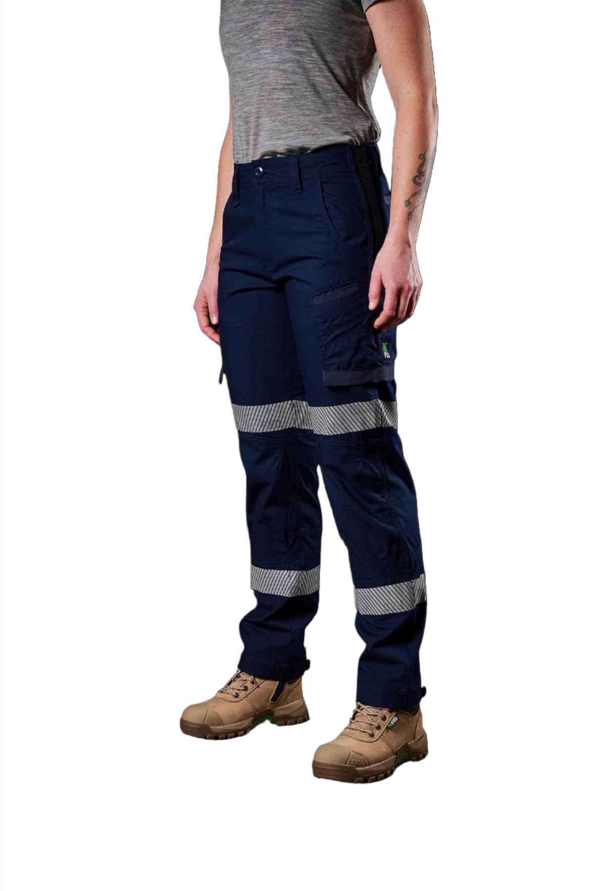 FXD Workwear Reflective Stretch Ripstop Women's Work Pants (WP7WT)