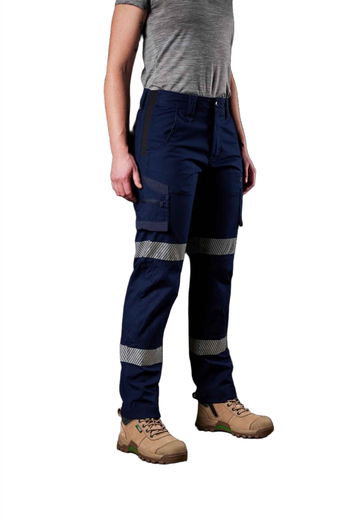 FXD Workwear Reflective Stretch Ripstop Women's Work Pants (WP7WT)