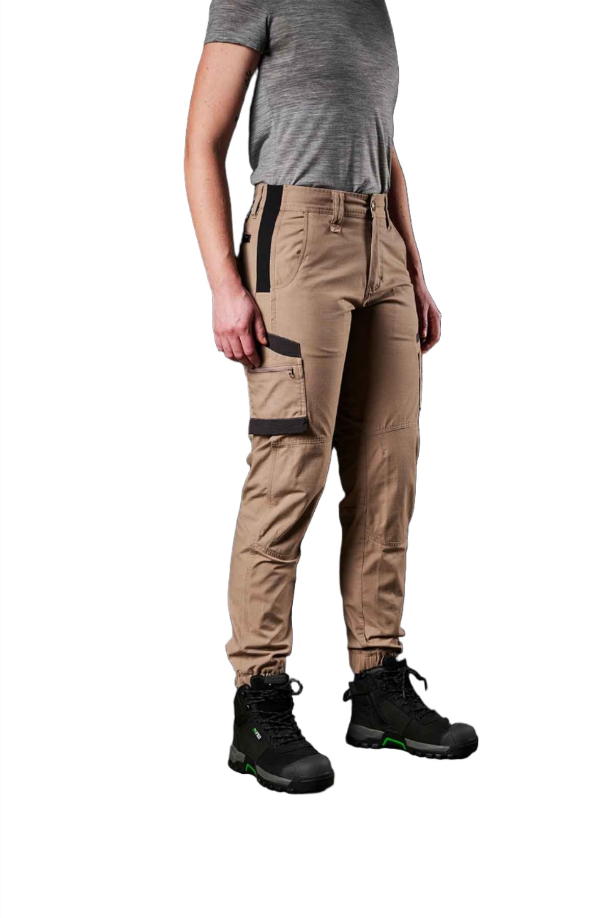 FXD Workwear Cuffed Stretch Women's Ripstop Work Pants (WP8W)