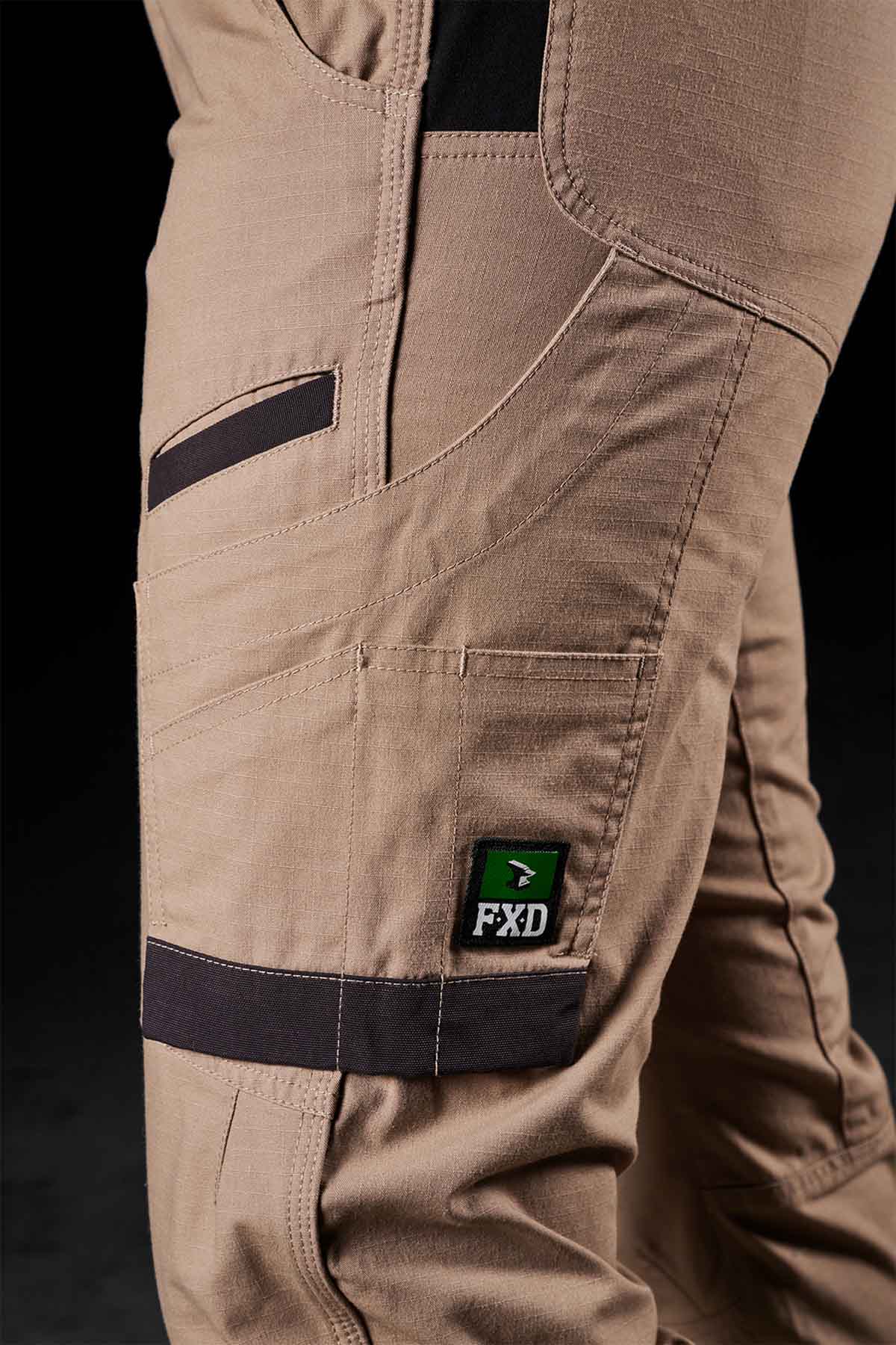 FXD Workwear Cuffed Stretch Women's Ripstop Work Pants (WP8W)