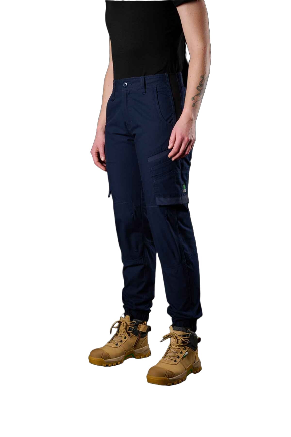 FXD Workwear Cuffed Stretch Women's Ripstop Work Pants (WP8W)