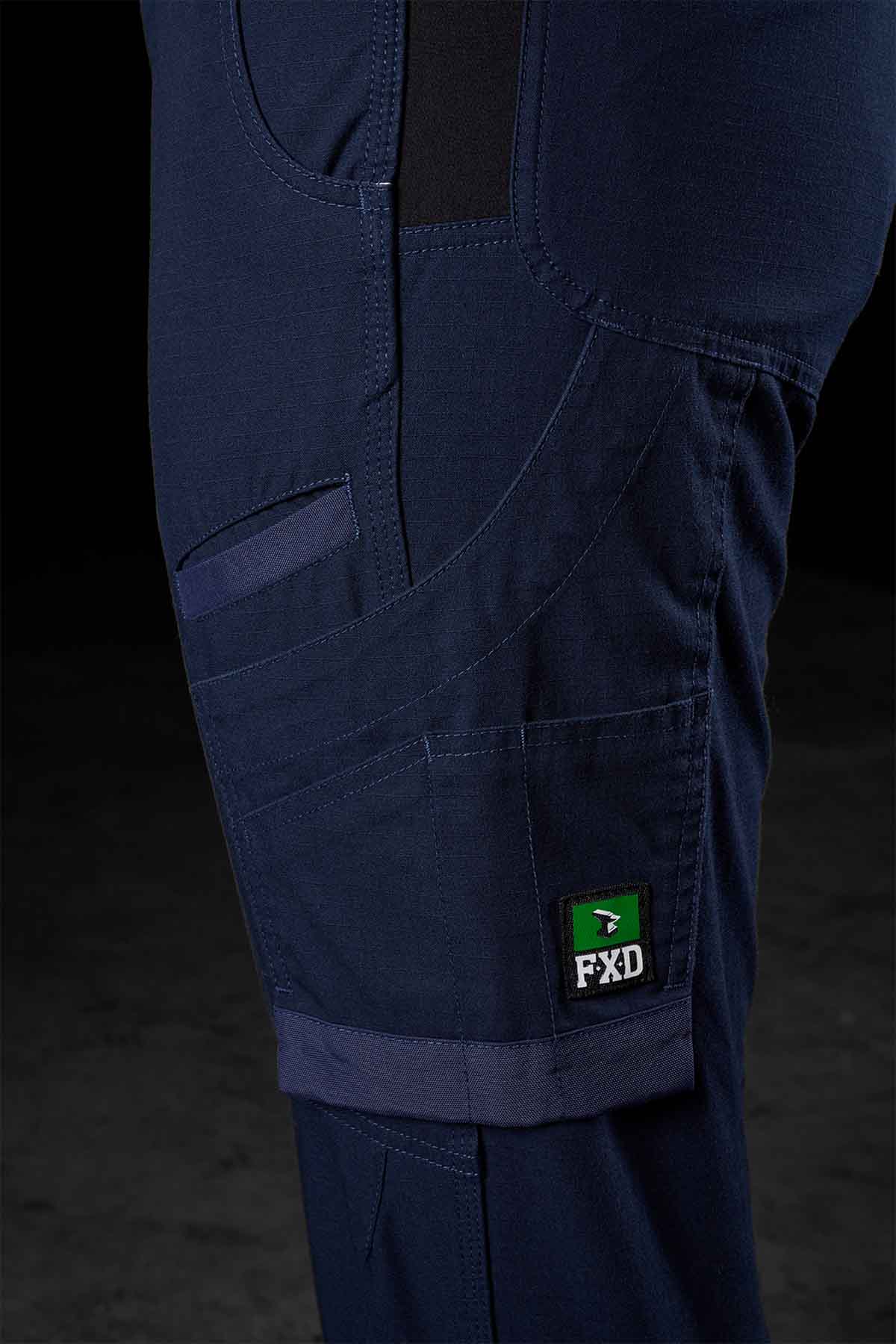 FXD Workwear Cuffed Stretch Women's Ripstop Work Pants (WP8W)