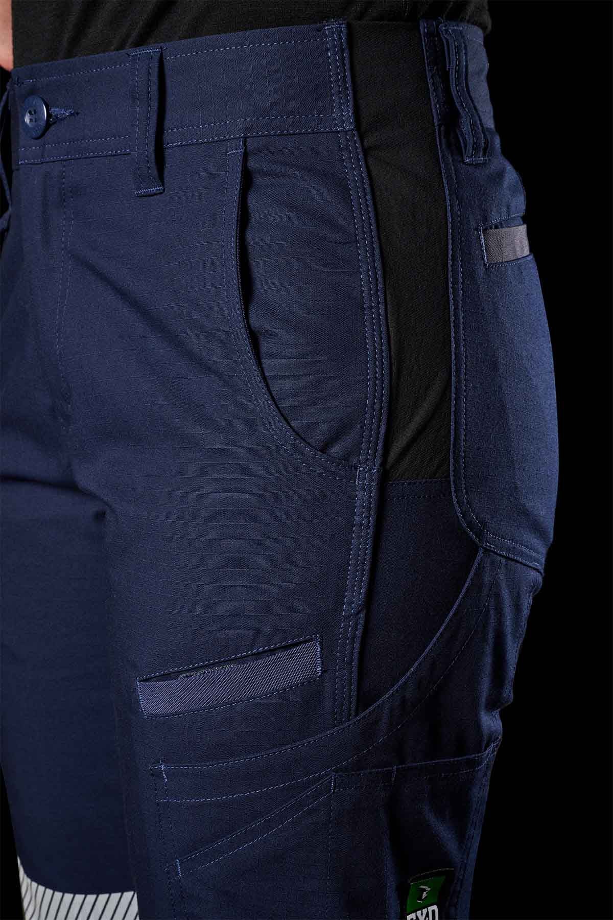 FXD Workwear Reflective Cuffed Stretch Ripstop Women'sWork Pants (WP8WT)