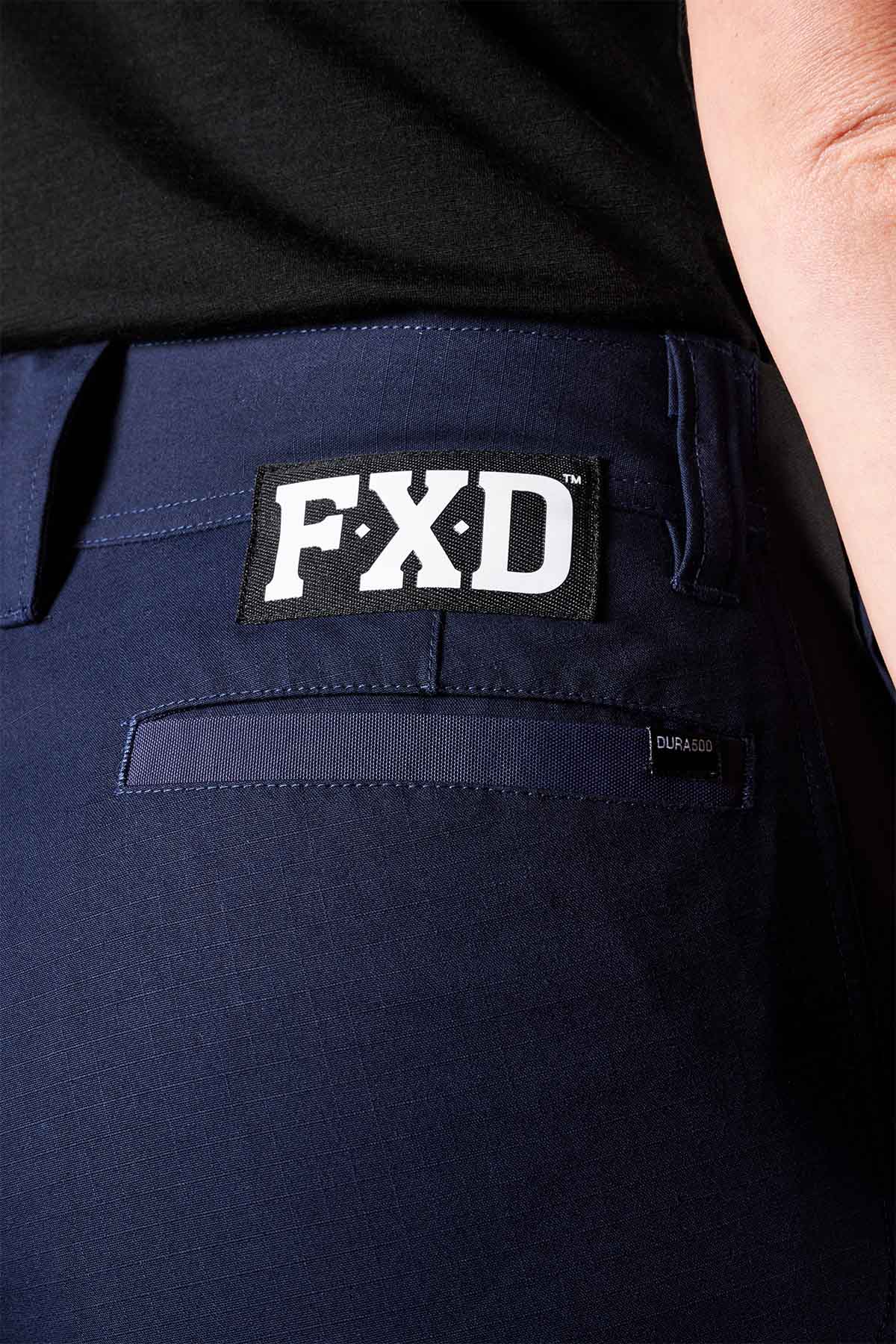 FXD Workwear Reflective Cuffed Stretch Ripstop Women'sWork Pants (WP8WT)