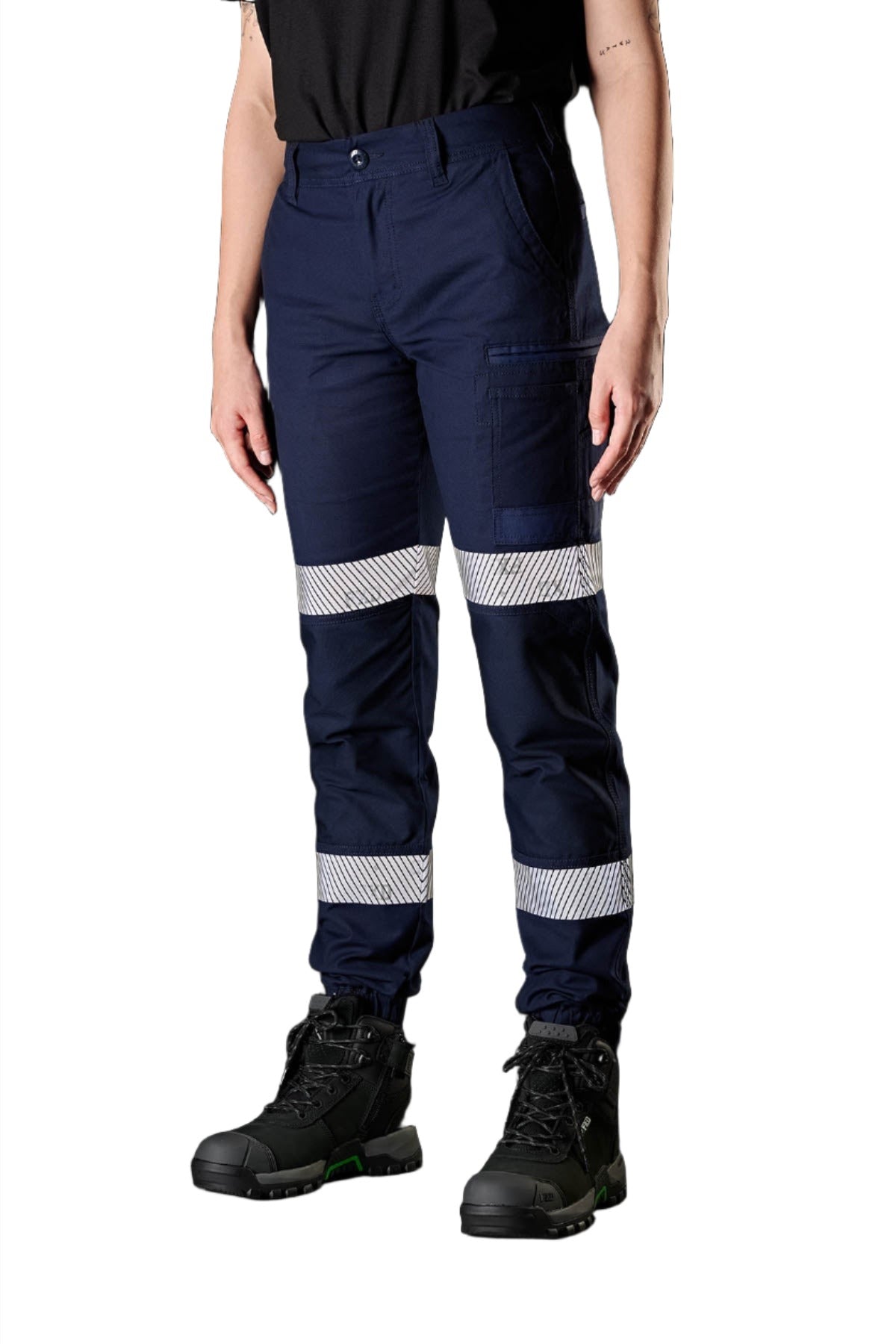 FXD Workwear Refelctive Cuffed Women's Work Pants (WP4WT)