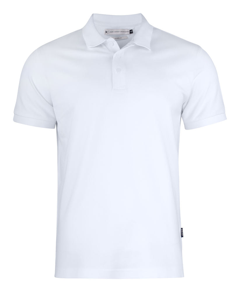 James Harvest Men's Polo Cotton/Lycra (JH201S)