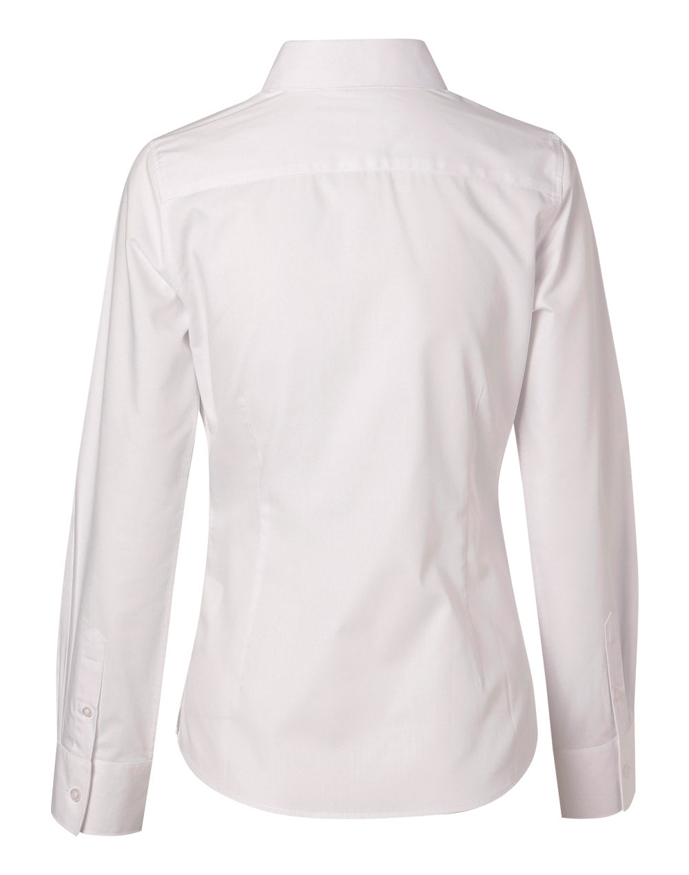 Winning Spirit Women's Cotton/Poly Stretch Long Sleeve Shirt (M8020L)