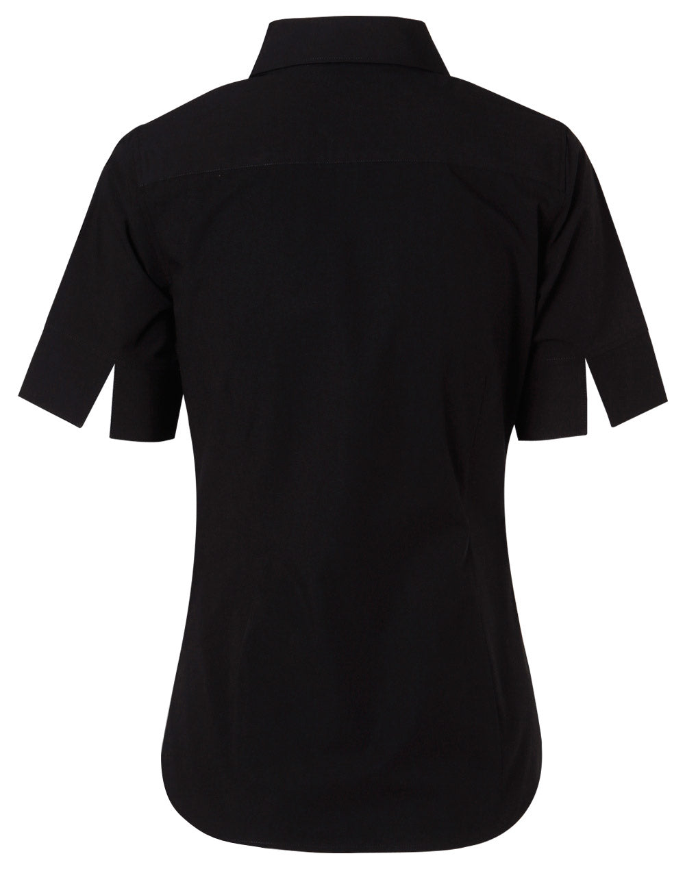 Winning Spirit Women's Cotton/Poly Stretch Short Sleeve Shirt (M8020S)