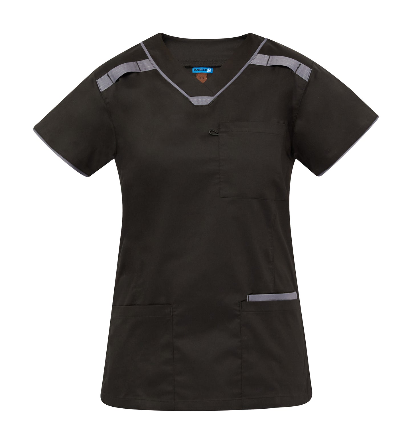 Medi-8 Womens Stretch Scrub Top (M88026)