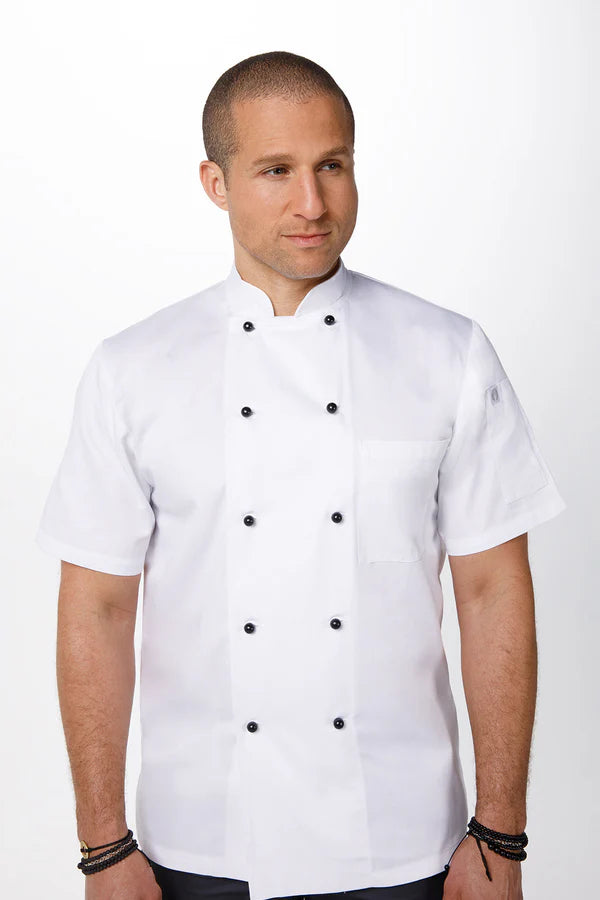 Chef Works Macquarie Men's Basic Chef Jacket (MBSS)