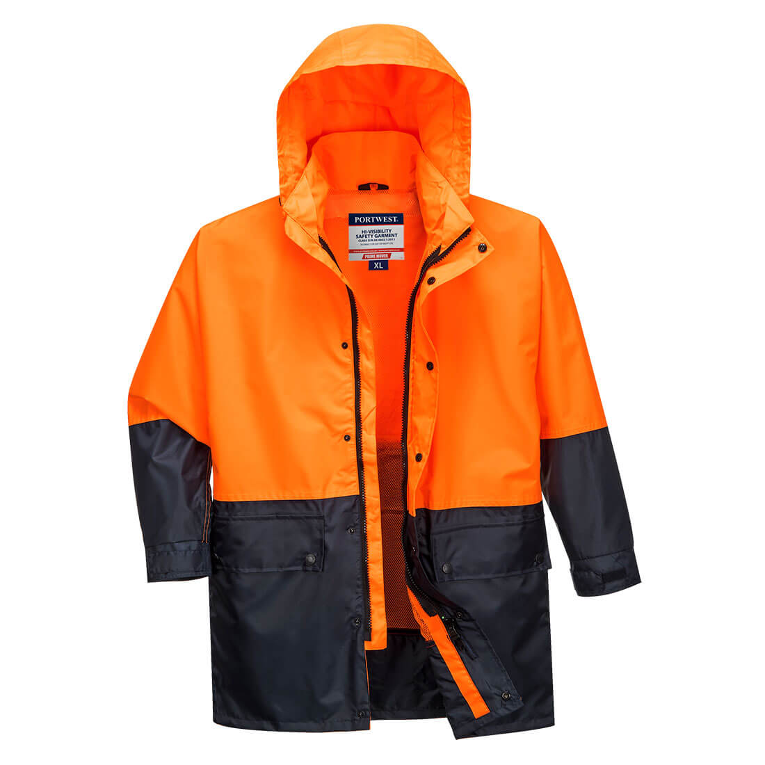 Portwest Kimberley Lightweight Hi Vis Rain Jacket MJ206