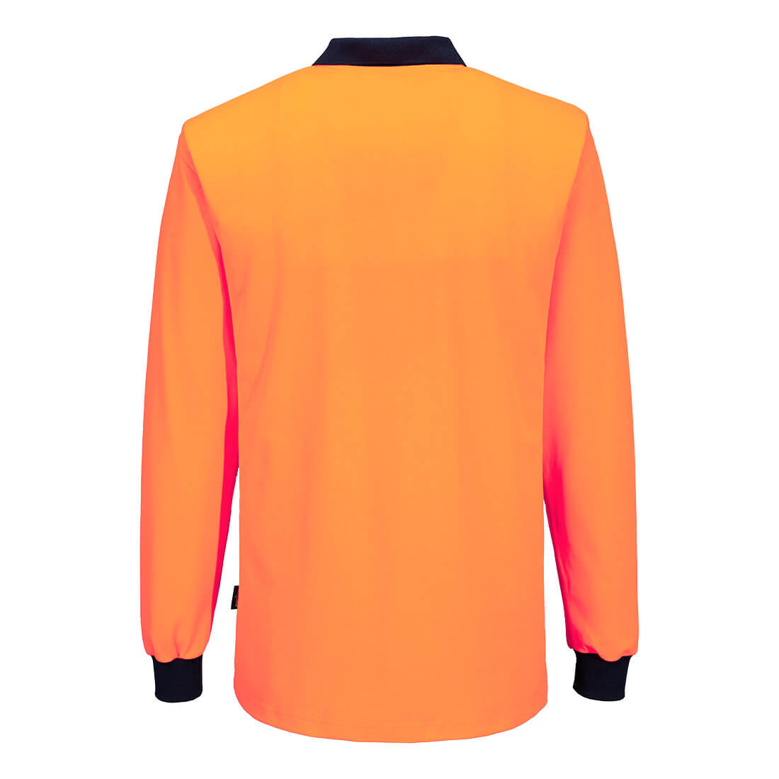 Portwest Hi-Vis Cotton Comfort Contrast Class D Polo Shirt L/S (MP414)