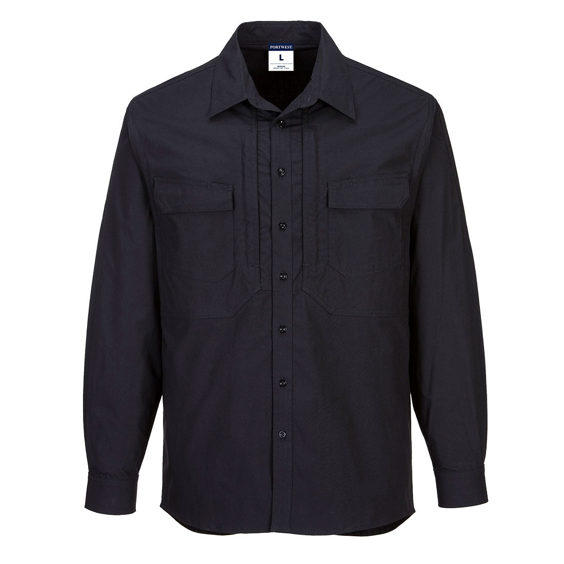 Portwest Utility Stretch Long Sleeve Shirt (MS106) Clearance