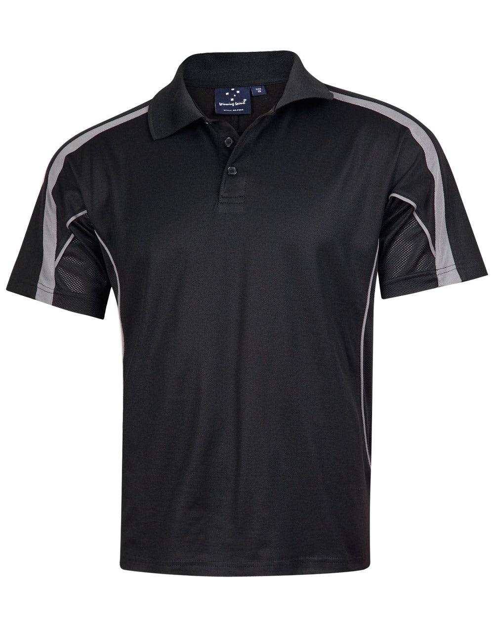 Winning Spirit Men's TrueDry® Short Sleeve Polo 2nd(9 Colour)-(PS53)