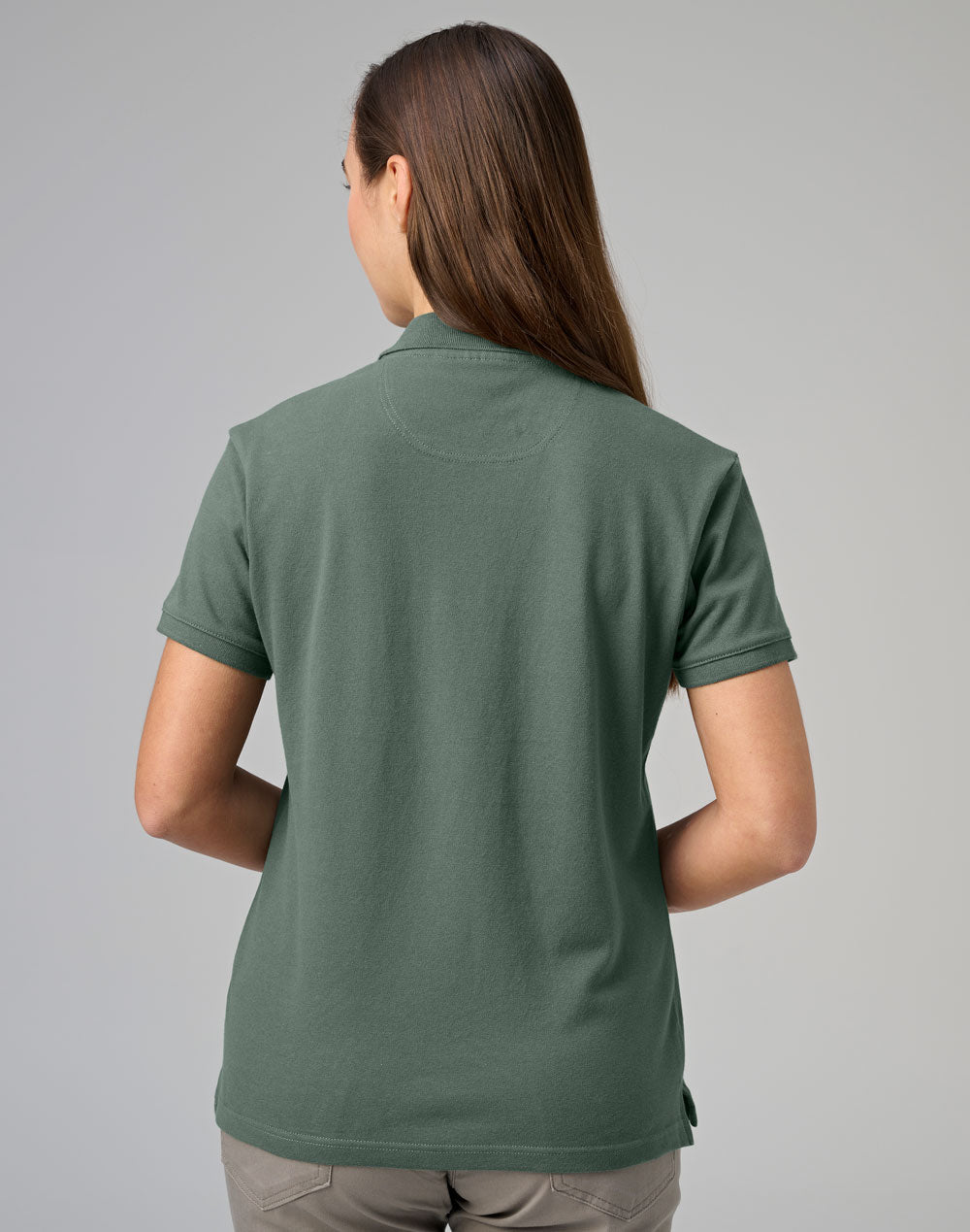 Winning Spirit Ladies' Cotton Stretch Pique Polo (PS56)