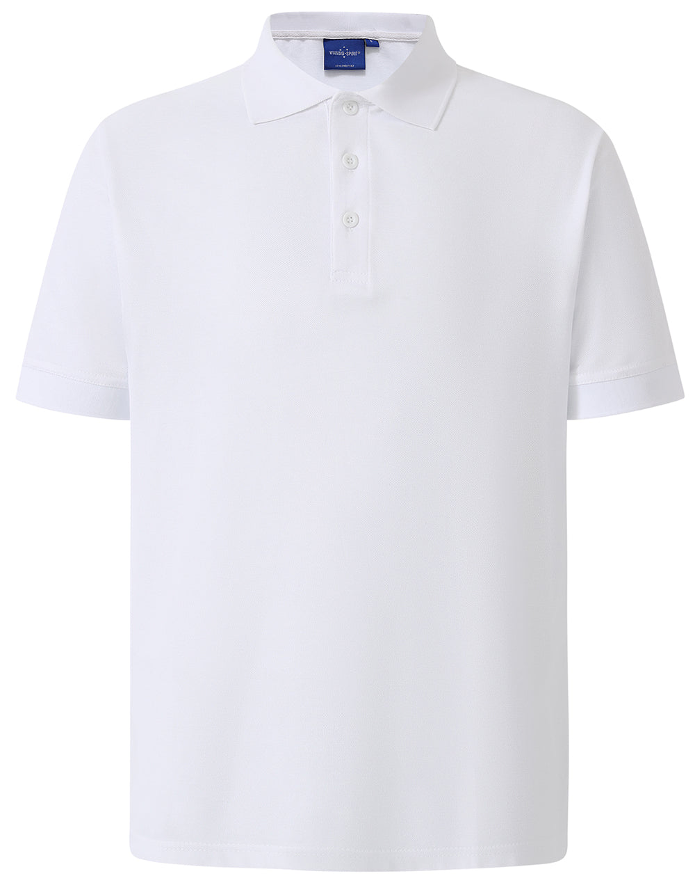 Winning Spirit Men's TrueDry Solid Colour Pique Polo 2nd(5 Colour) (PS63)