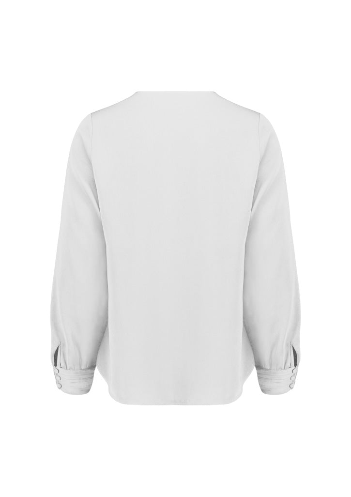 Biz Corporate Womens Evelyn Long Sleeve Blouse (RU569LL)