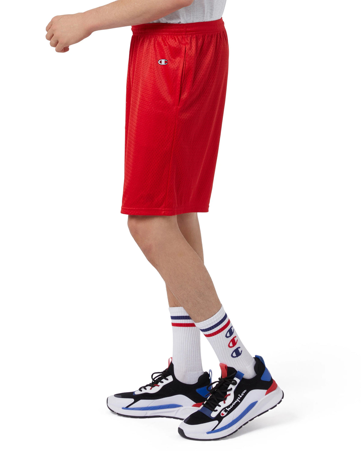 Champion Adult Mesh Shorts with Pockets (S162)