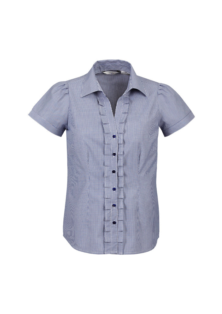 Biz Collection Womens Edge S/S Shirt (S267LS)-Clearance