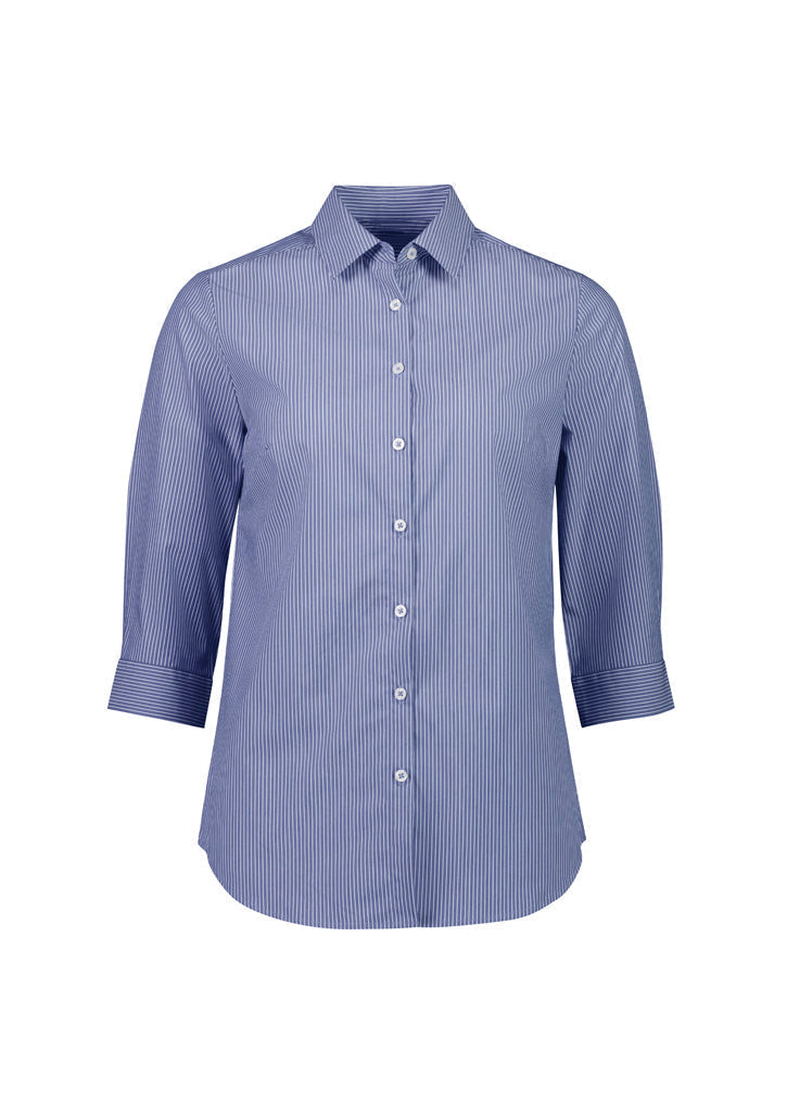 Biz Collection Womens Conran 3/4 Sleeve Shirt (S336LT)-Clearance