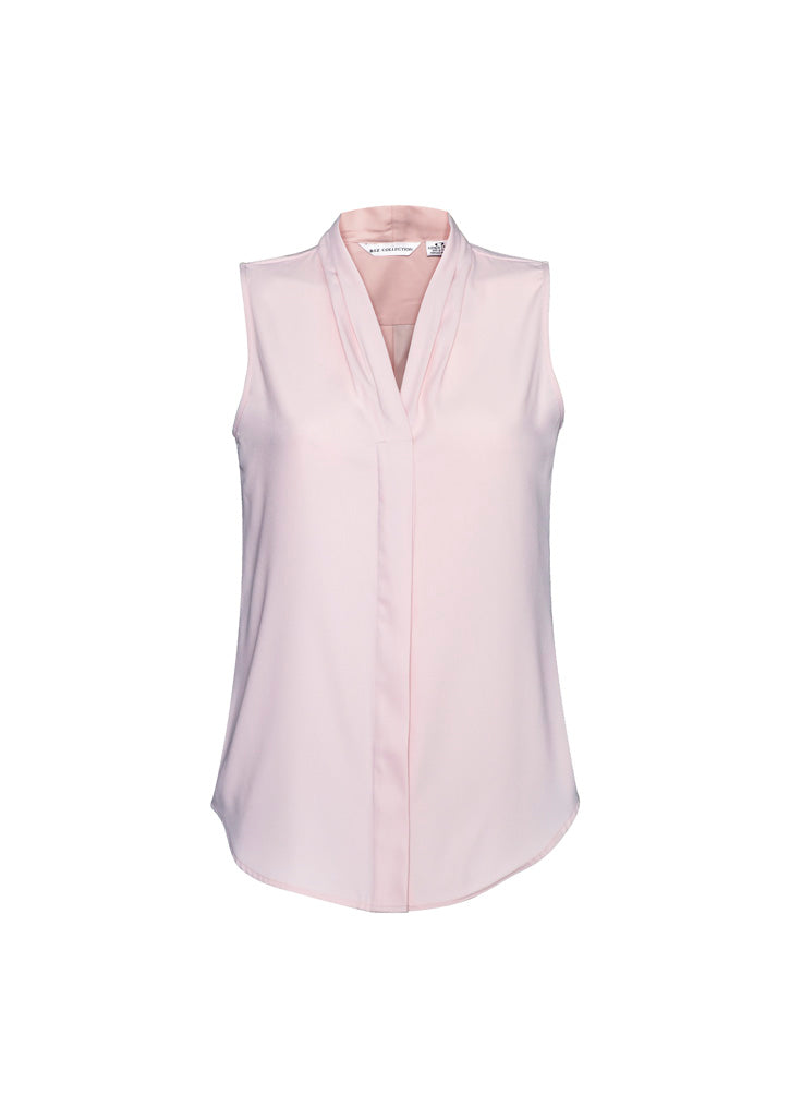Biz Collection Womens Madison Sleeveless Top (S627LN)-Clearance