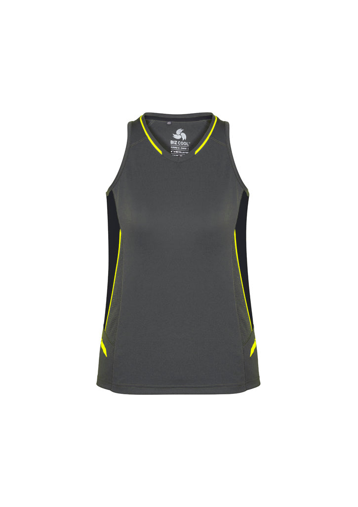 Biz Collection Womens Renegade Singlet-(SG702L)-Clearance