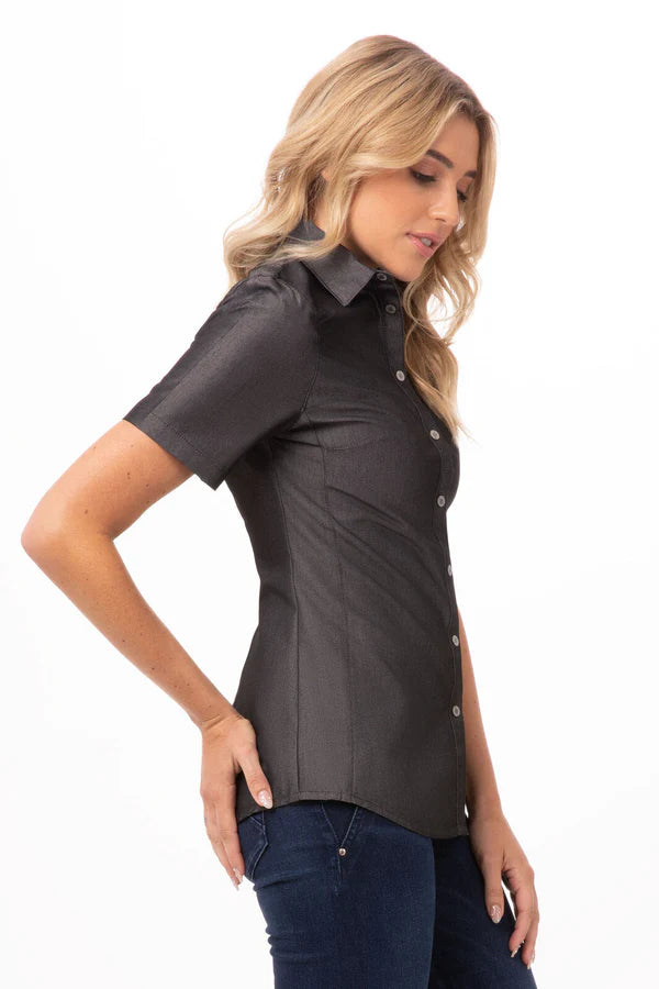 Chef Works Detroit Women's Denim Shirt (SHC03W)