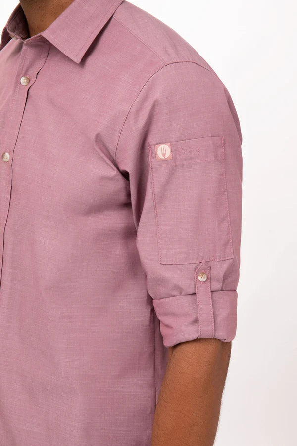 Chef Works Chambray Men's Shirt (SLMCH005)