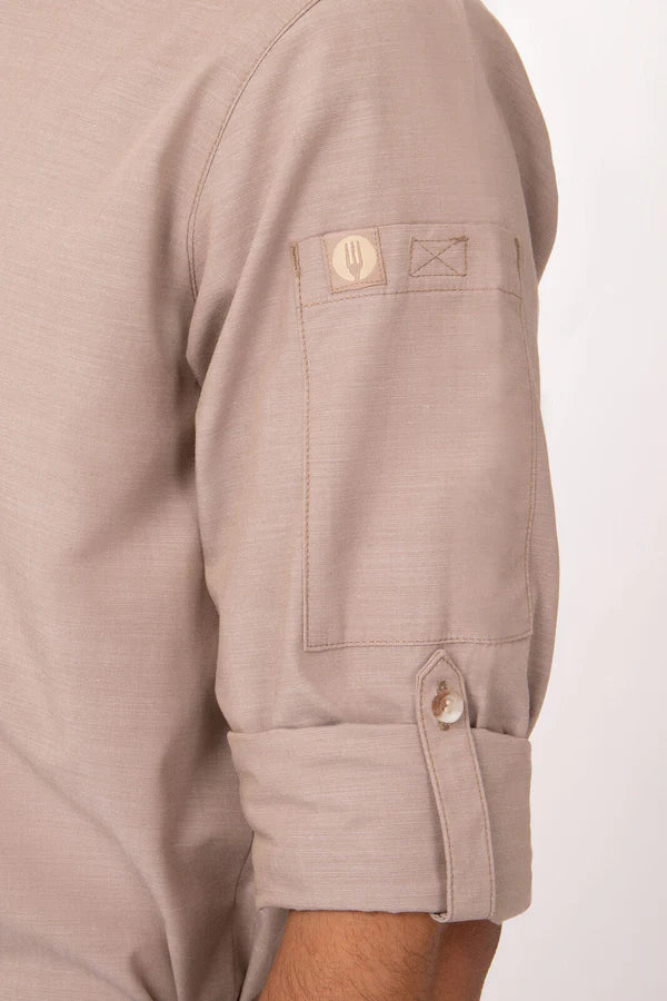 Chef Works Chambray Men's Shirt (SLMCH005)