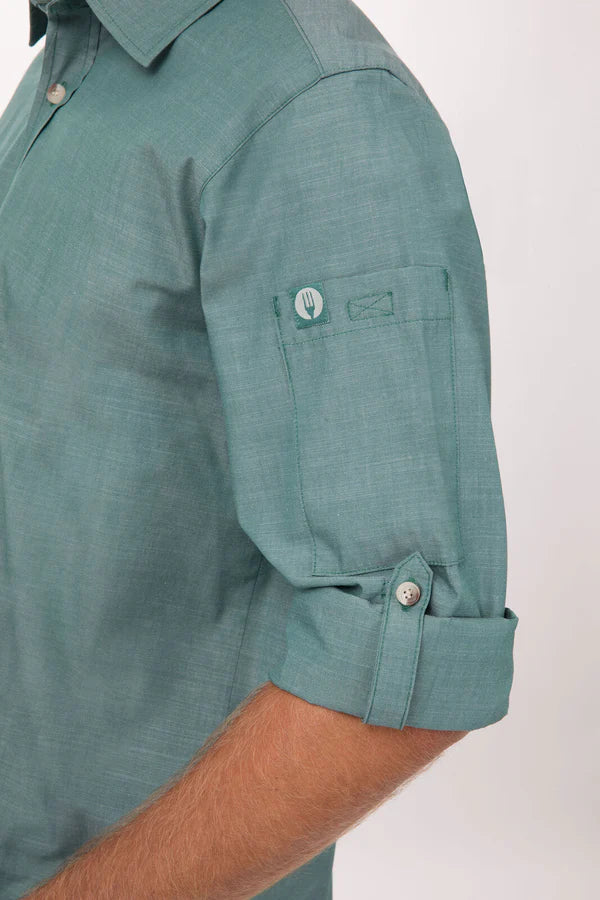 Chef Works Chambray Men's Shirt (SLMCH005)