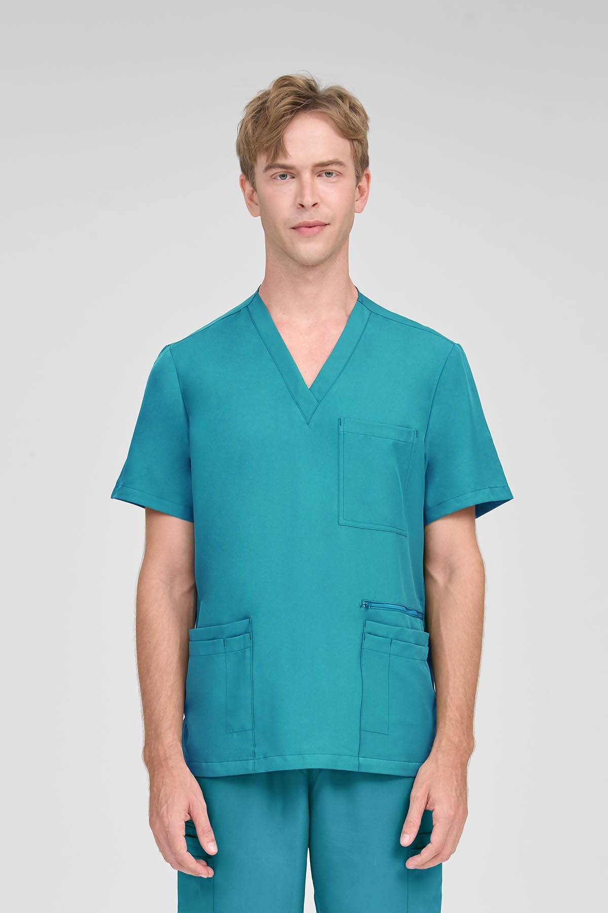 City Collection Alex Scrub Top-(SN0028)
