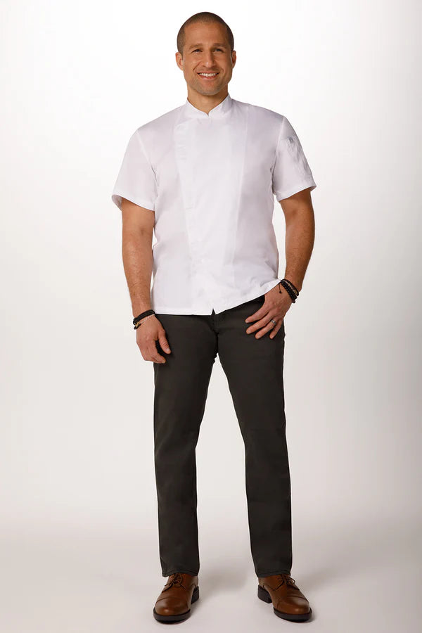 Chef Works Cannes Press Stud Chef Jacket (SSSN)