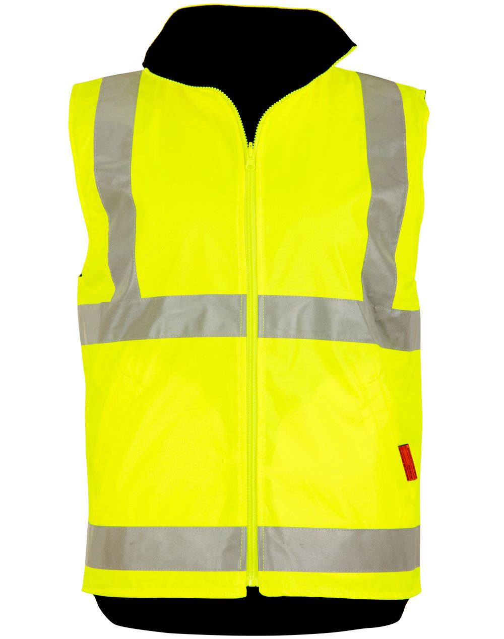 Winning Spirit VIC Rail Hi Vis 3 in 1 Safety Jacket and Vest - Unisex (SW77)