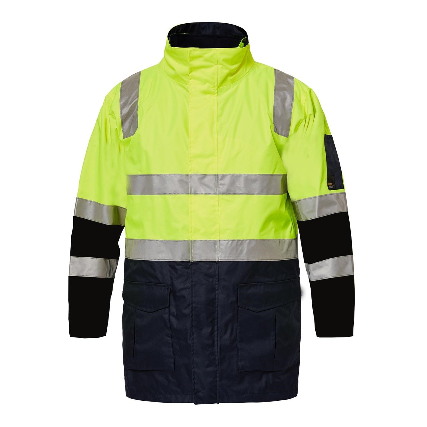 Workcraft Hi Vis 6 in 1 Jacket With Tape (WW9032)
